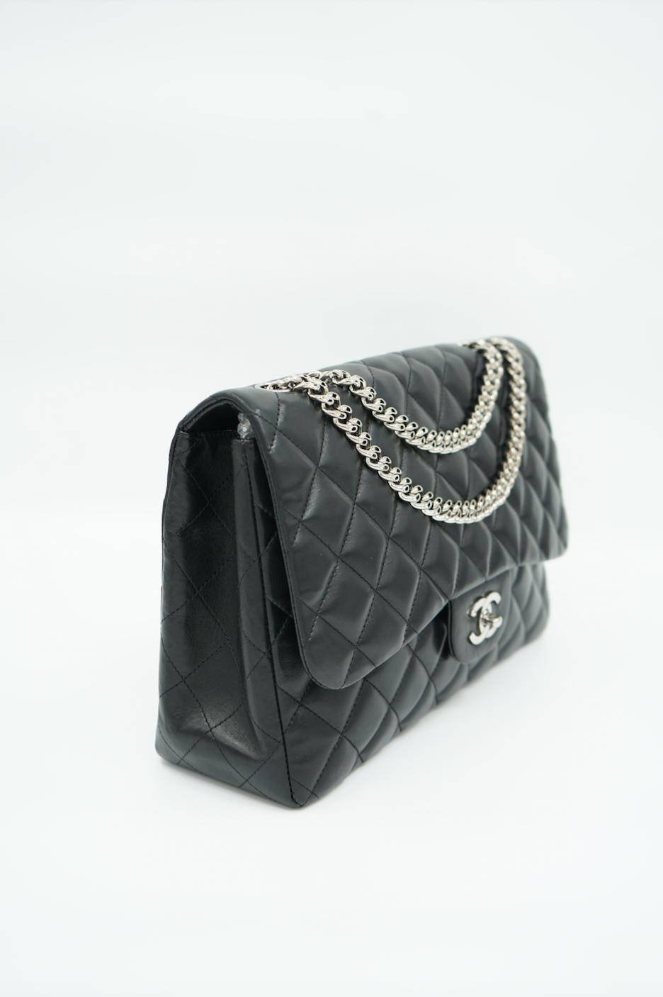 Chanel Black Bijoux Chain Single Flap Bag Jumbo – Pleasure Paris Chanel Black Bijoux Chain Single Flap Bag Jumbo – Pleasure Paris