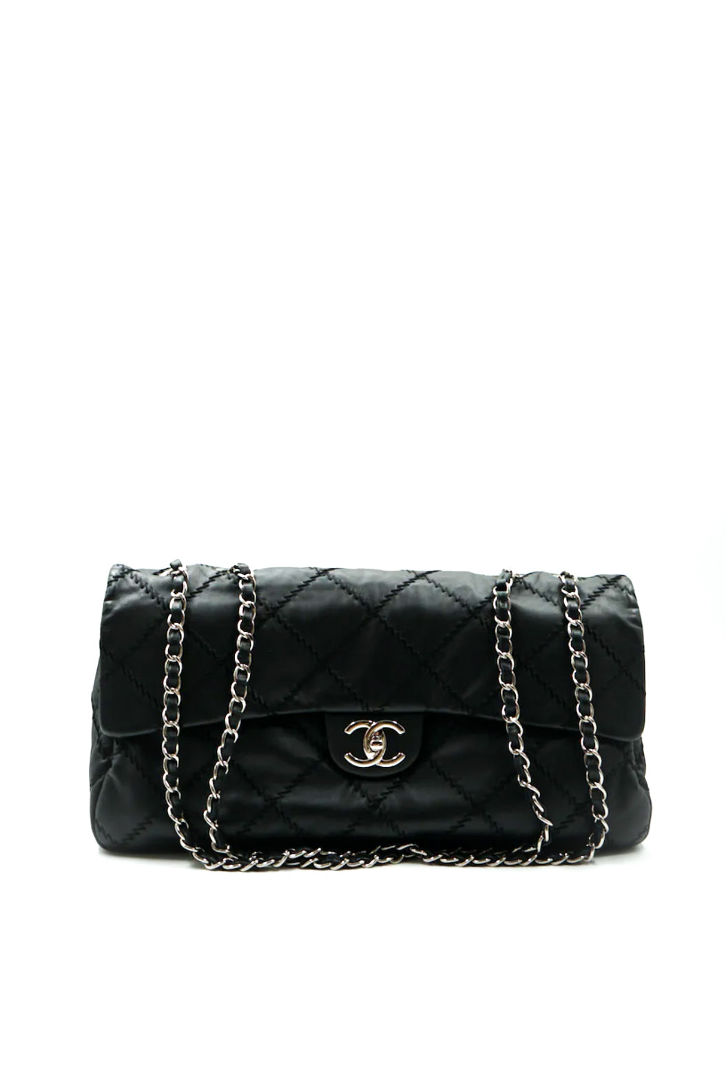 Chanel Ultimate Stitch flap bag black