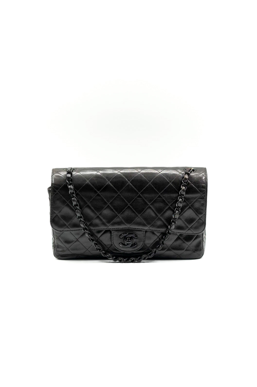 Chanel So Black single flap bag