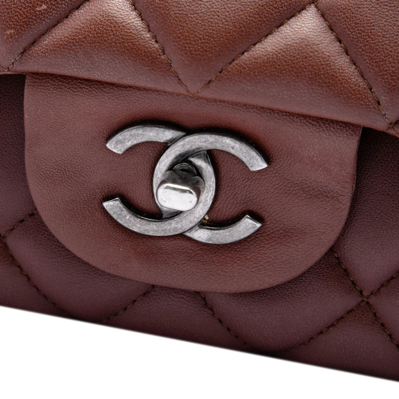 Chanel Maxi Classic Lambskin Single Flap Brown
