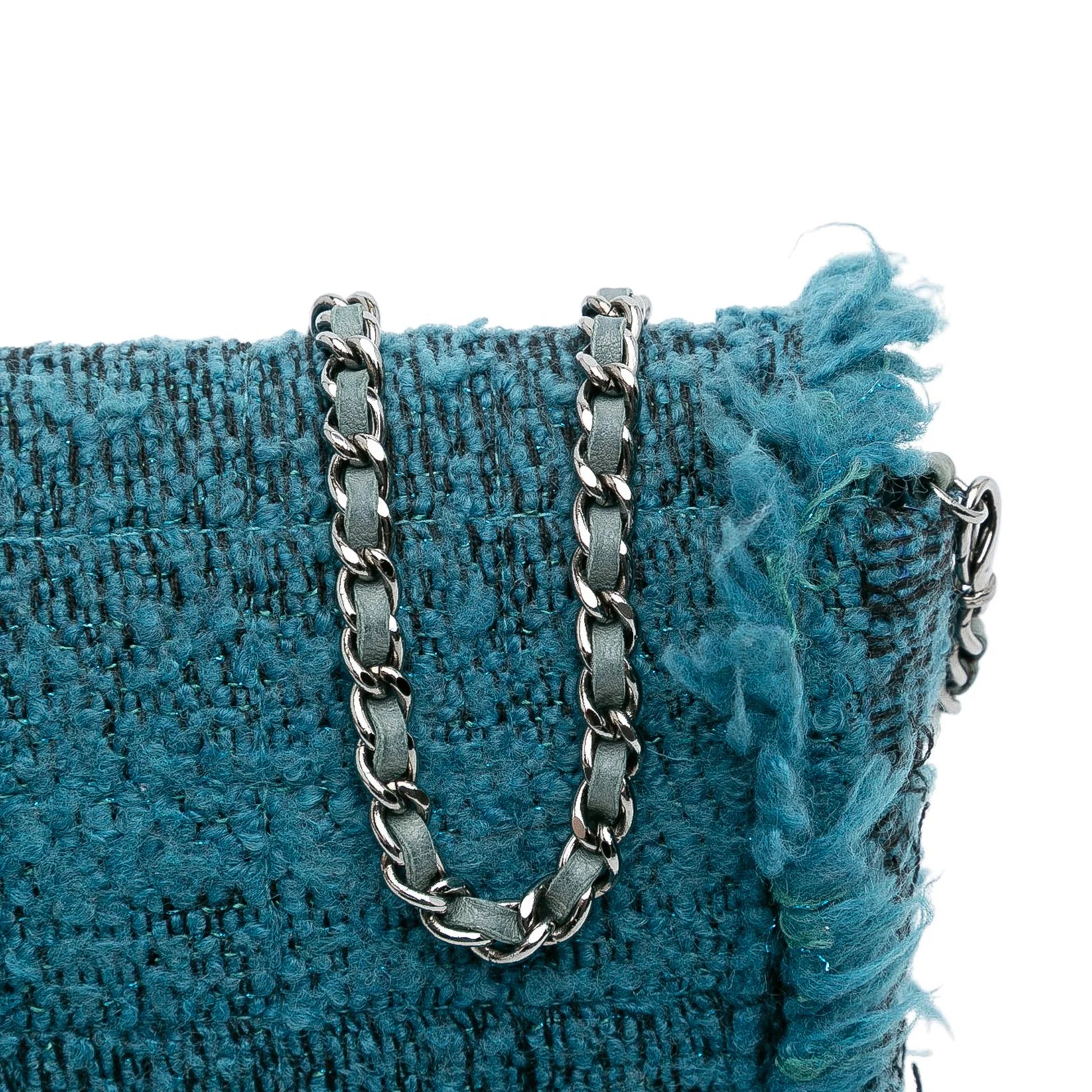 Chanel East West Tweed Blue