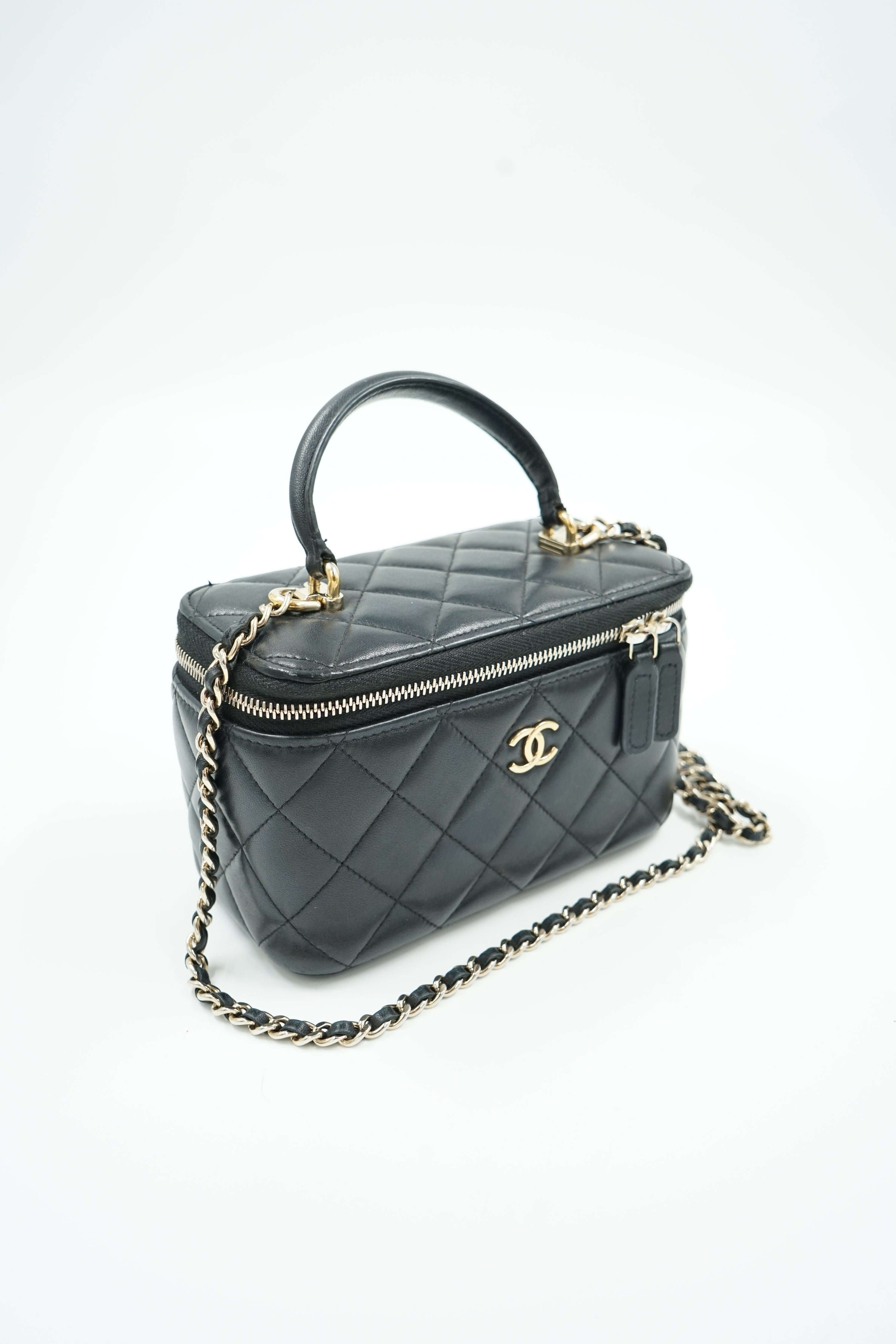 Chanel Top Handle Vanity Bag