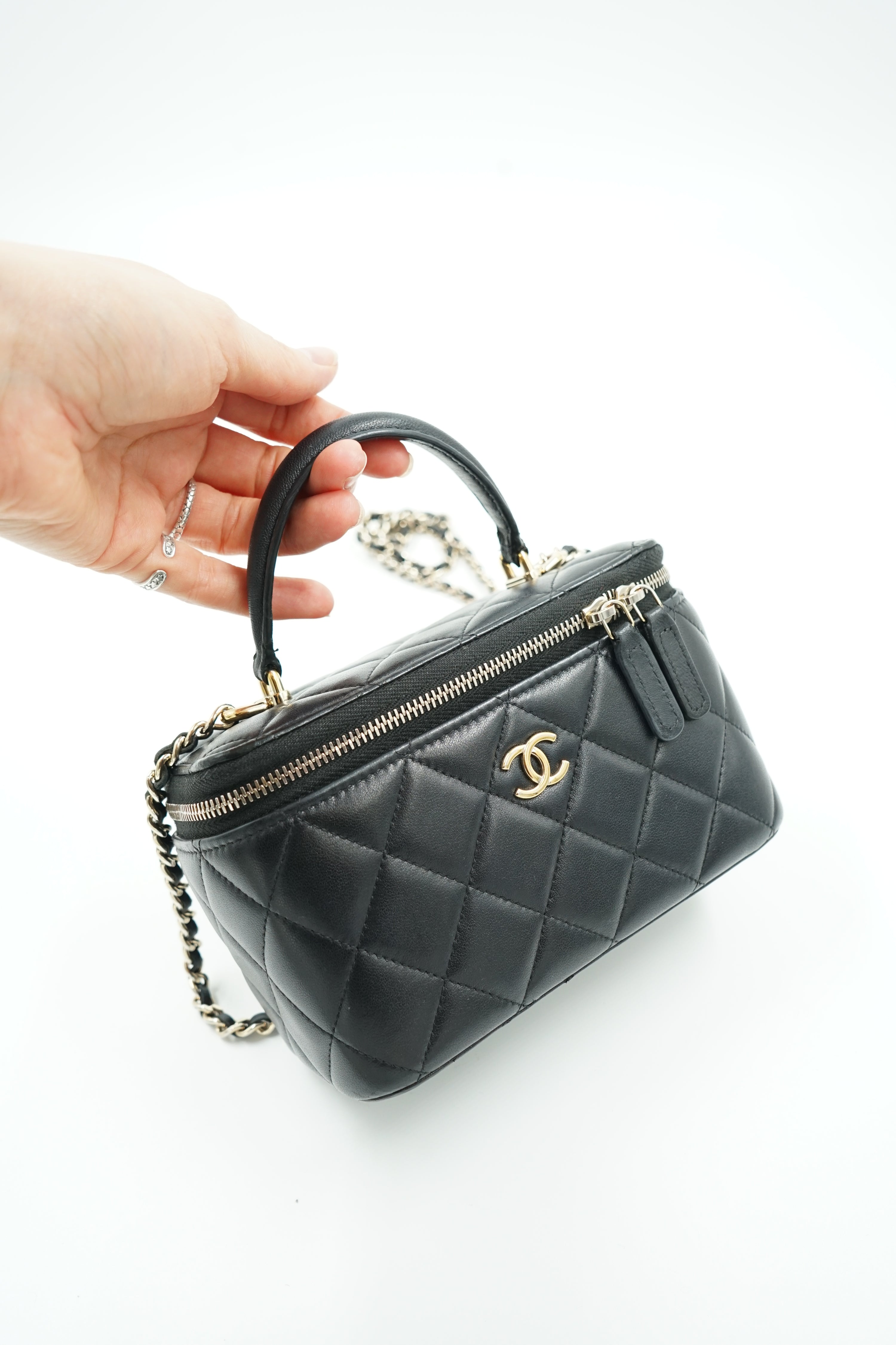 Chanel Top Handle Vanity Bag