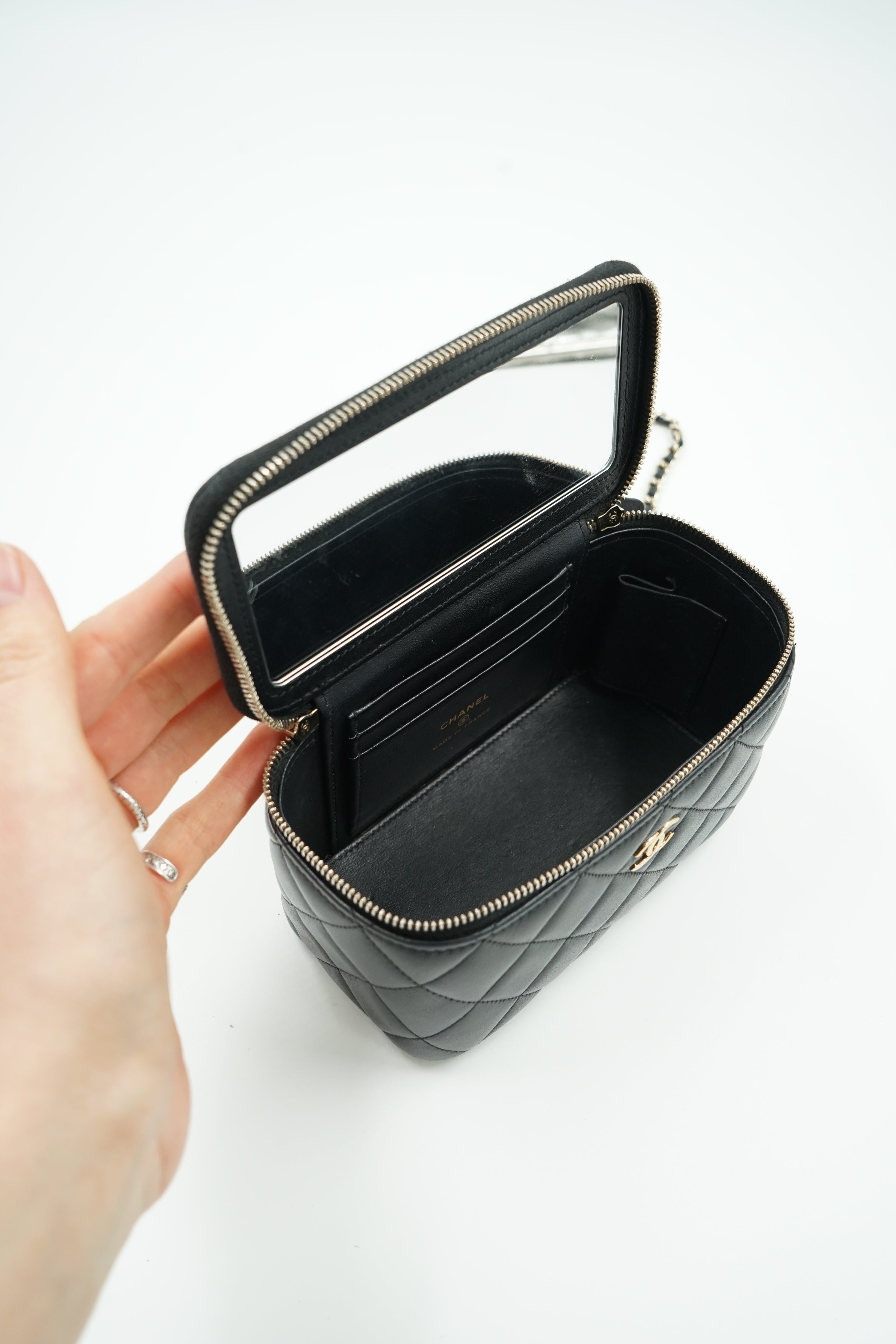 Chanel Top Handle Vanity Bag