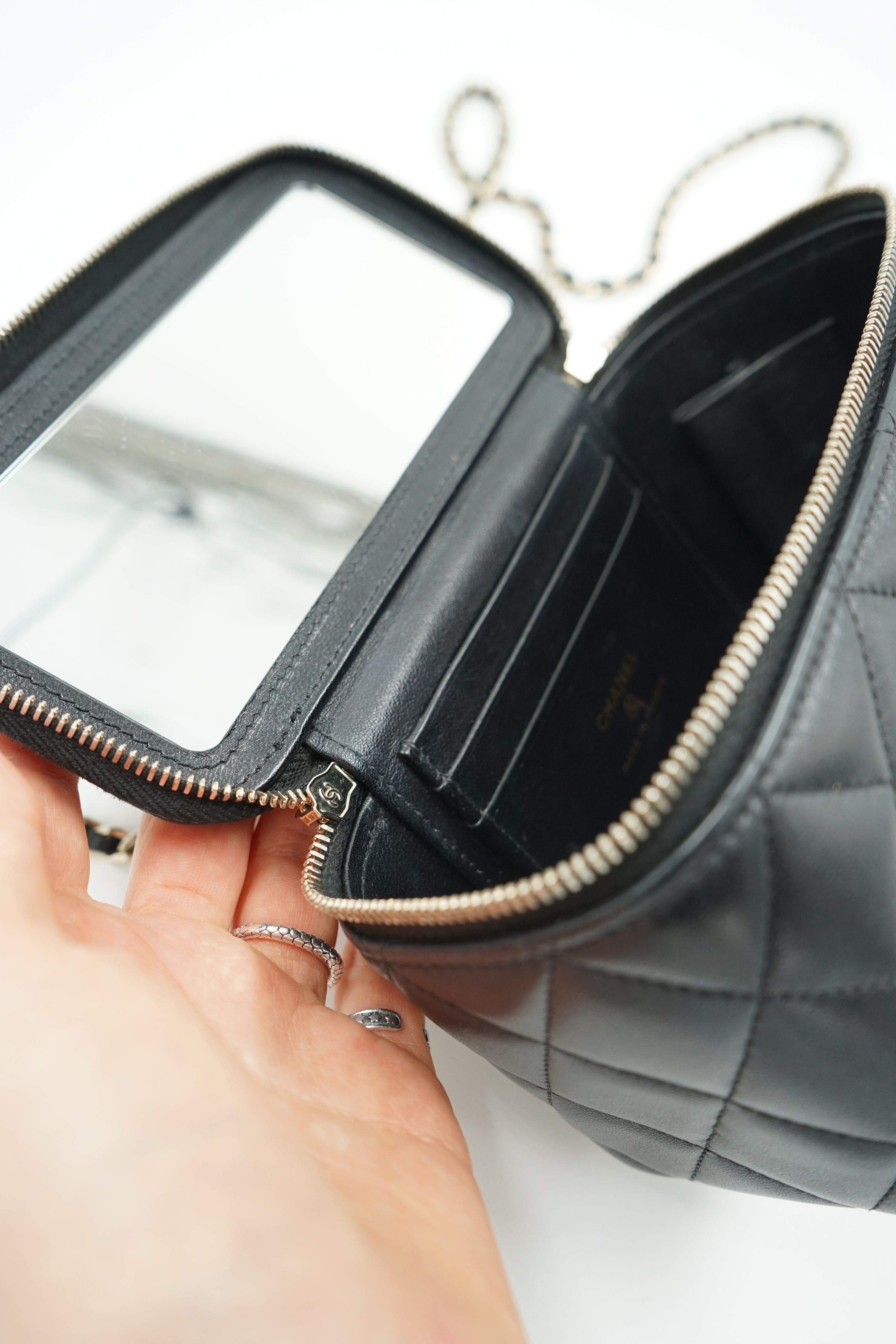 Chanel Top Handle Vanity Bag