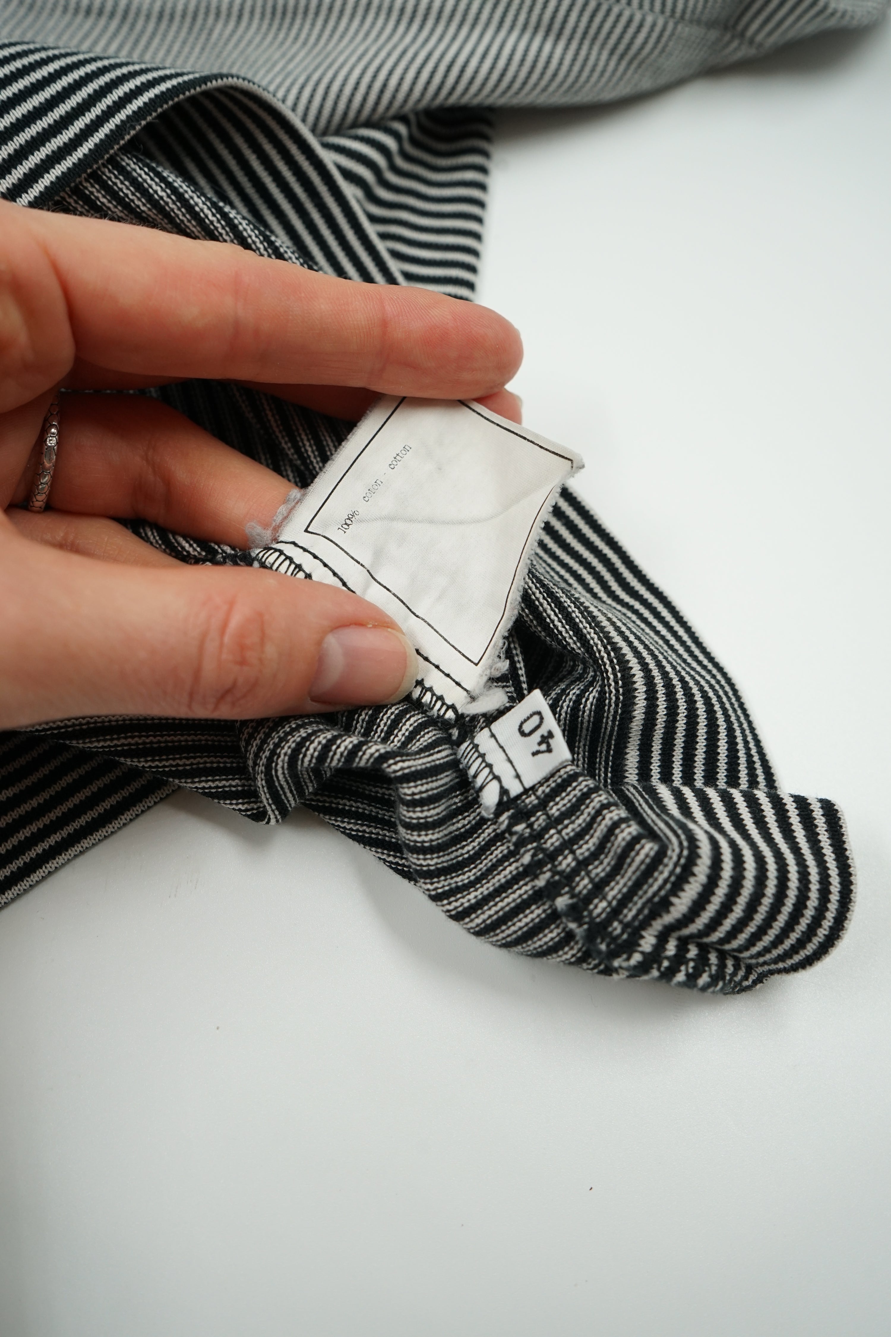 Chanel Striped Long Sleeve 1997 Cruise