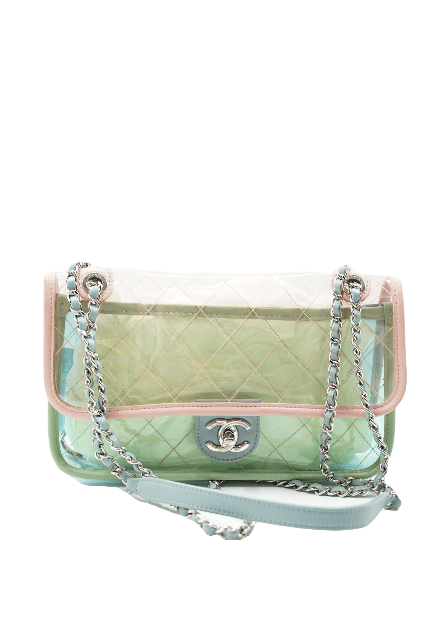 Chanel Coco Splash 2018 PVC flap bag