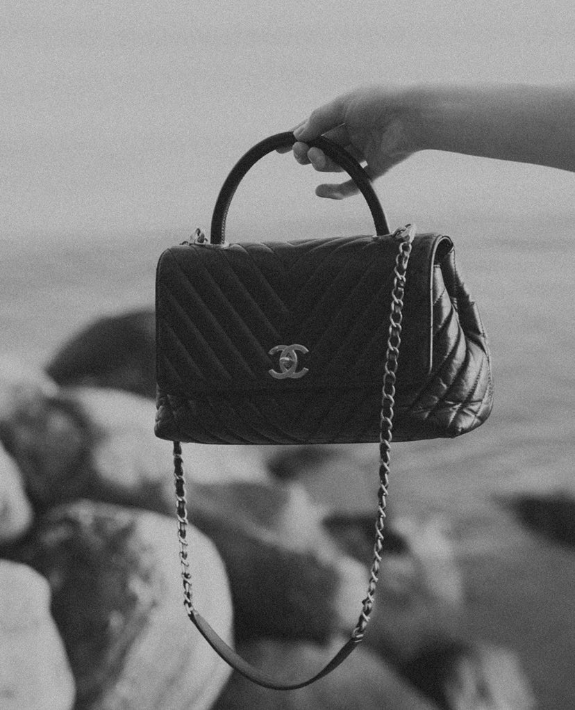 Chanel coco handle in calfskin – Pleasure Paris
