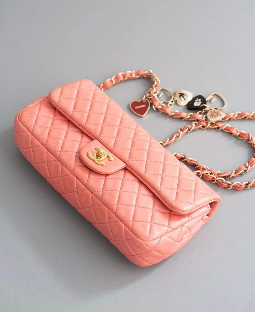 Chanel Valentine East West flap bag