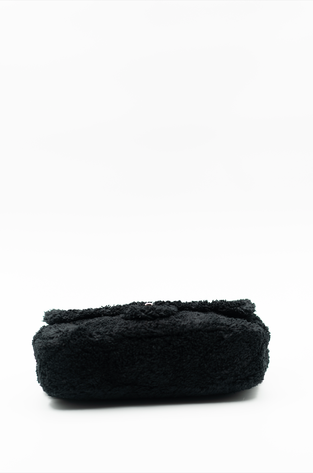 Chanel mixed fibers flap bag in lambskin black