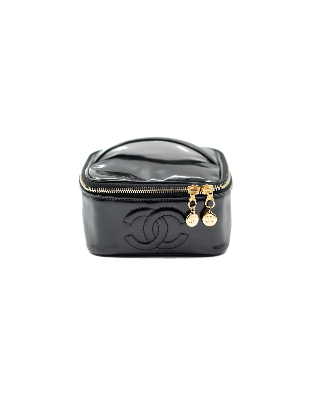 Chanel vanity bag in patent leather – pleasureparis