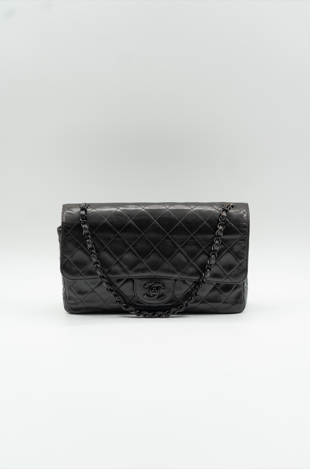 Chanel So Black single flap bag