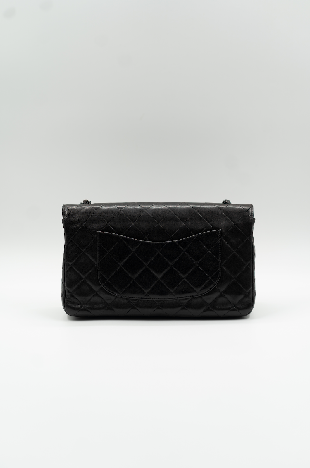 Chanel So Black single flap bag