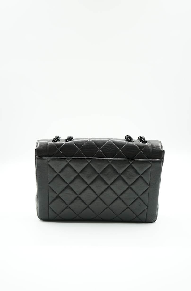 Chanel So Black single flap bag