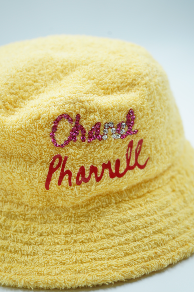 Chanel x Pharrell capsule collection bucket hat yellow