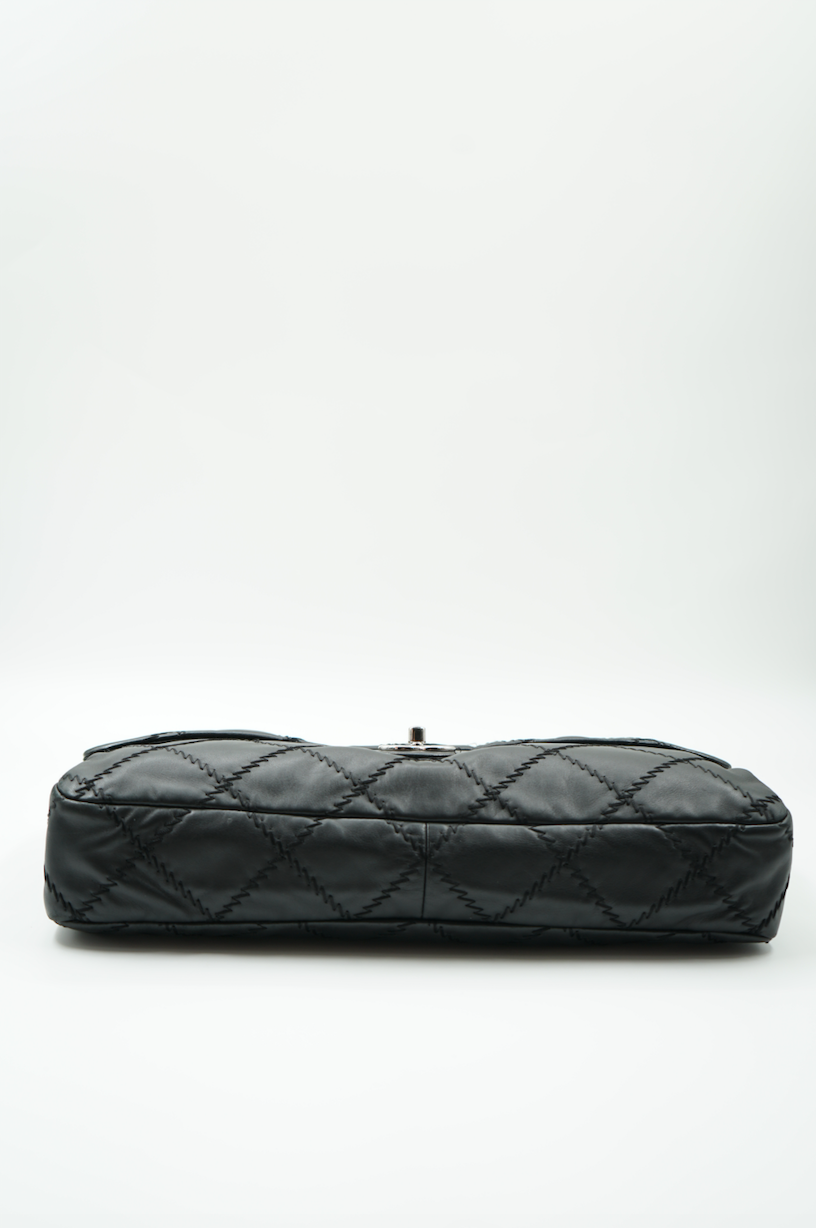 Chanel Ultimate Stitch flap bag black