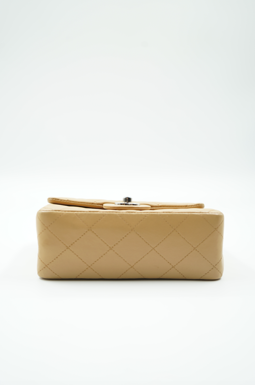 Chanel Mini Square beige