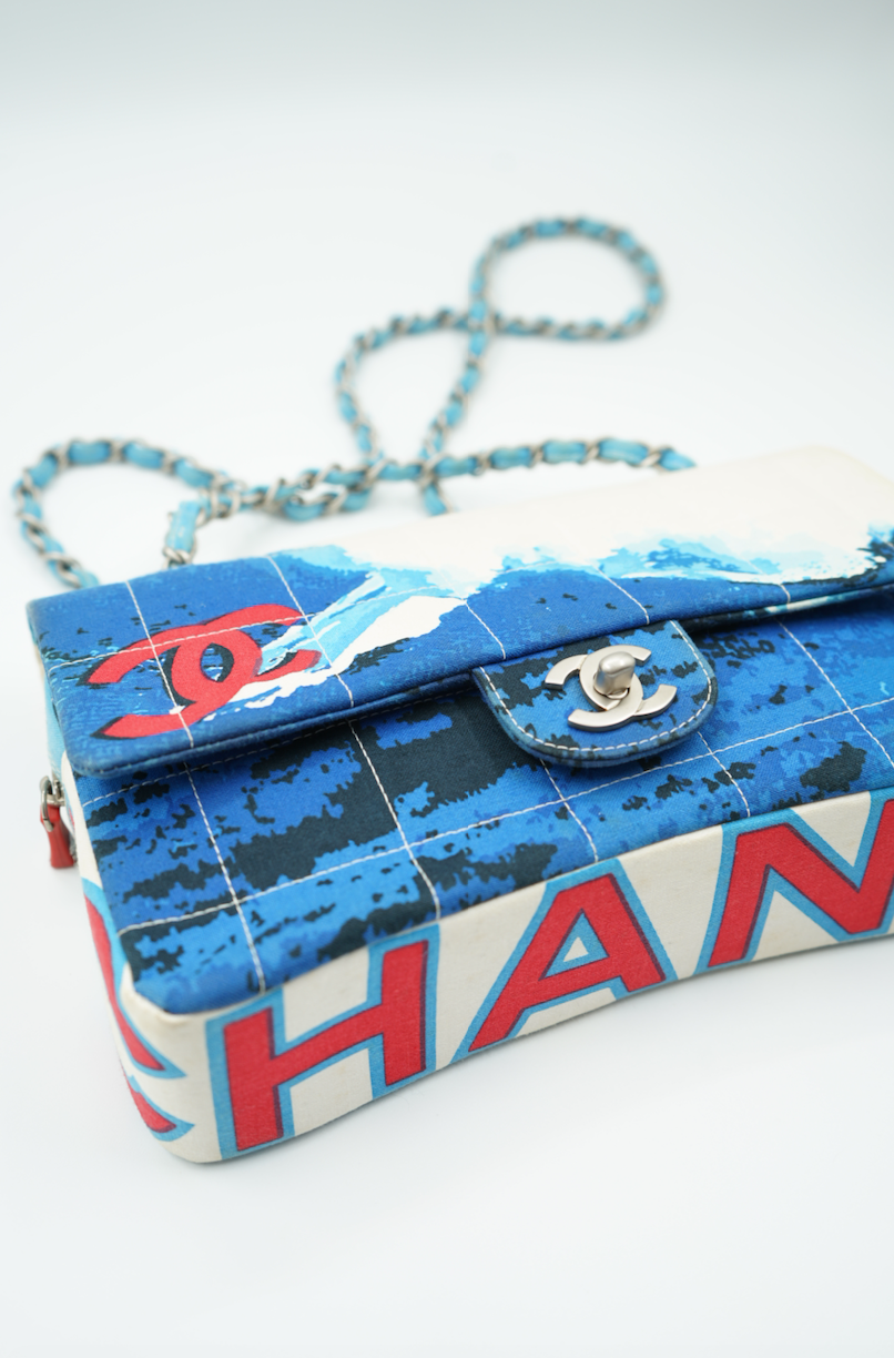 Chanel medium Surf Line flap bag