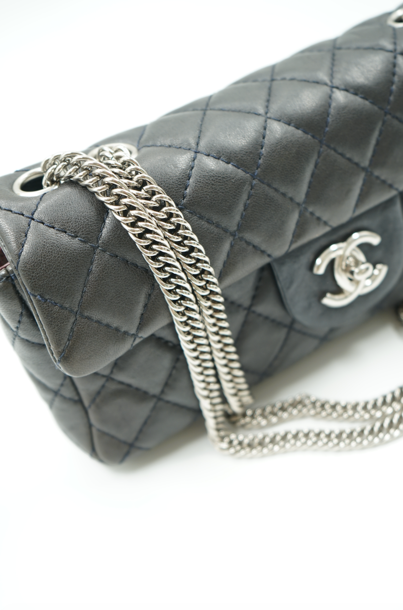 Chanel East West midnight blue