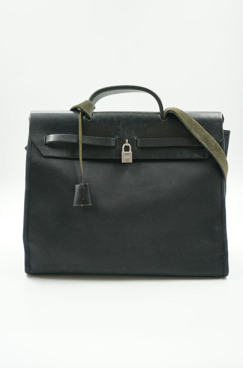 Hermès Herbag 36 in black