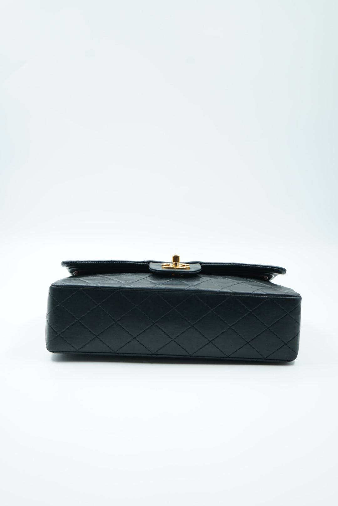 Chanel medium classic double flap bag black