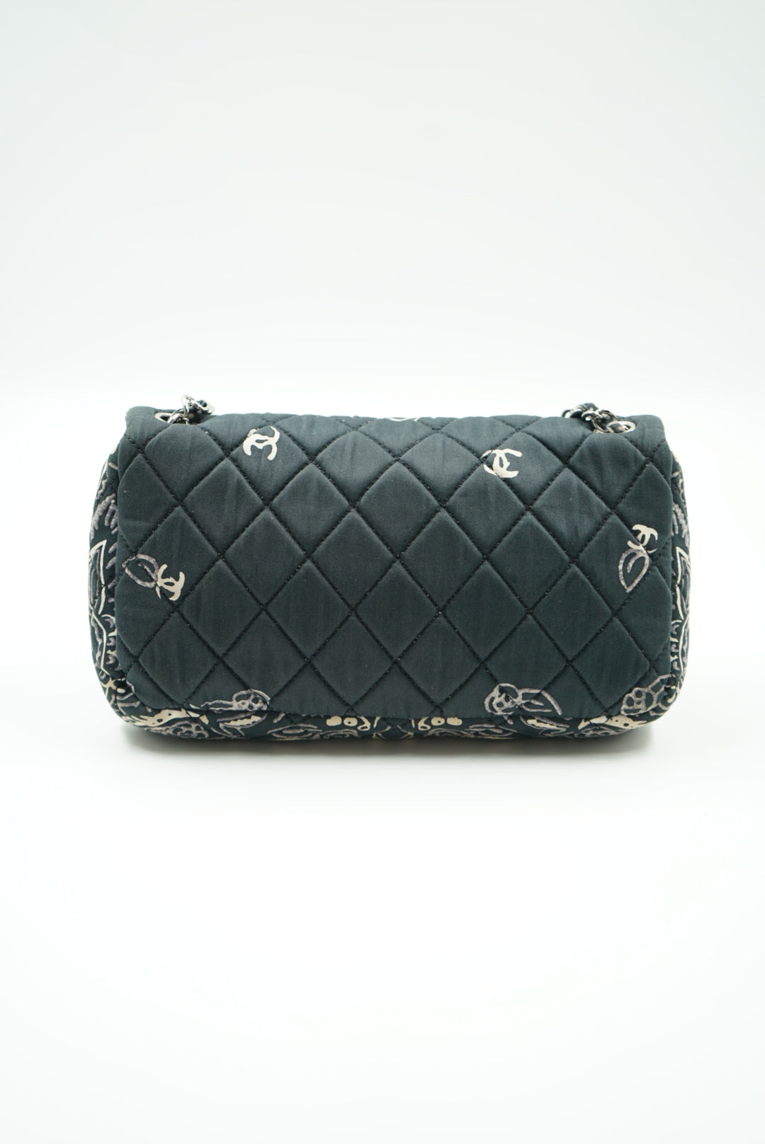 Chanel bandana paisley print cotton flap bag